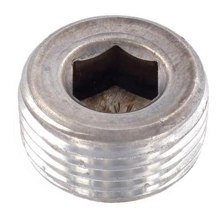 1 X Bouchon Mâle Hexagonal Creux à Visser Clé De 10 1/2" 10X11.4 Inox A2 2 1 X Bouchon Mâle Hexagonal Creux à Visser Clé De 10 1/2" 10X11.4 Inox A2 – Image 2