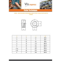 1 X Bouchon Mâle Hexagonal Creux à Visser S5W 1/8" 8X5.7 Inox A2 5 1 X Bouchon Mâle Hexagonal Creux à Visser S5W 1/8" 8X5.7 Inox A2 -Vis Express Magasin bouchon male hexagonal creux a visser s5w 1 8 8x57 inox a2 2