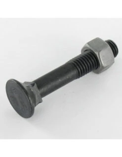 1 X Boulon (vendu Avec Ecrou) CHARREU TFCC Tête Fraisée Collet Carré M14X80 Classe 12.9 Acier Brut