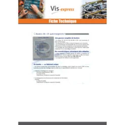 25 X Boulon (vendu Avec Ecrou) Tête Hexagonale TH M16X70 Classe 8.8 SB Acier Zingué -Vis Express Magasin boulon vendu avec ecrou tete hexagonale th m16x70 classe 88 sb acier zingue 3