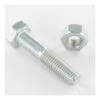 1 X Boulon (vendu Avec Ecrou) Tête Hexagonale TH M20X120 Acier Zingué