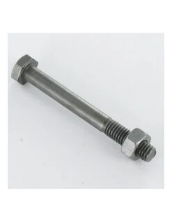 1 X Boulon (vendu Avec Ecrou) Tête Hexagonale TH M20X130 Acier Brut