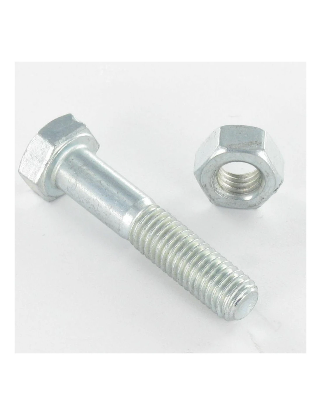 1 X Boulon (vendu Avec Ecrou) Tête Hexagonale TH M22X100 Acier Zingué 1 1 X Boulon (vendu Avec Ecrou) Tête Hexagonale TH M22X100 Acier Zingué