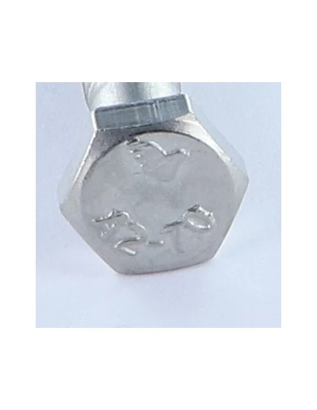 1 X Corps De Boulon Filetage Partiel Inox A2 Tête Hexagonale TH M6X45 2 1 X Corps De Boulon Filetage Partiel Inox A2 Tête Hexagonale TH M6X45 – Image 2