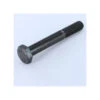 1 X Corps De Boulon Filetage Partiel Tête Hexagonale TH M10X70 Classe 8.8 Acier Zingué Noir