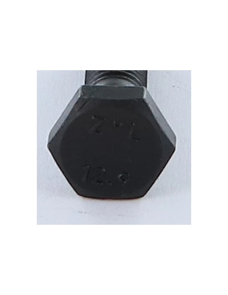 1 X Corps De Boulon Filetage Partiel Tête Hexagonale TH M12X45 Classe 12.9 Acier Brut 2 1 X Corps De Boulon Filetage Partiel Tête Hexagonale TH M12X45 Classe 12.9 Acier Brut – Image 2
