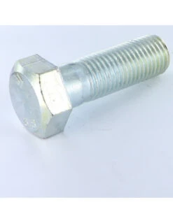 1 X Corps De Boulon Filetage Partiel Tête Hexagonale TH M27X80 Classe 8.8 Acier Zingué