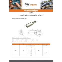 1 X Entretoise Hexagonal Mâle Femelle M2.5/6 5X25 Filetée Sur 6 Acier Zingué Blanc 7 1 X Entretoise Hexagonal Mâle Femelle M2.5/6 5X25 Filetée Sur 6 Acier Zingué Blanc -Vis Express Magasin entretoise hexagonal male femelle m25 6 5x25 filetee sur 6 acier zingue blanc 2