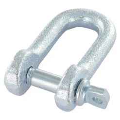 1 X Manille Droite à Piton à Oeil Acier Zingué 13