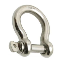 1 X Manille LYRE Forgée Inox A4 Diamètre 22