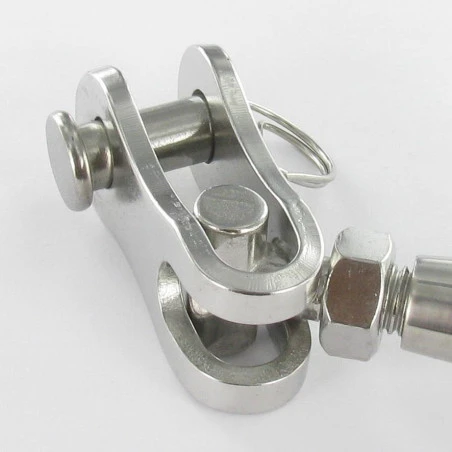 1 X Ridoir à Chapes Articulées Inox A4 Diamètre 12 2 1 X Ridoir à Chapes Articulées Inox A4 Diamètre 12 – Image 2