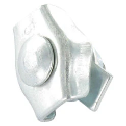 1 X Serre Cable Plat Simple Acier Zingué Câble De 8