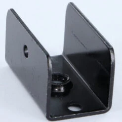 1 X SUPPORT De Fixation En U M8 22.5X40 Acier Zingué Noir