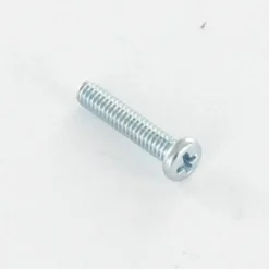 1 X Vis Autotaraudeuse Filet Métaux Tête Cylindrique TC Phillips M2X5 Acier Zingué Blanc