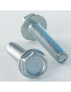 1 X Vis Autotaraudeuse Tête Hexagonale TH Embase Collerette Lisse 10X20 Acier Zingué