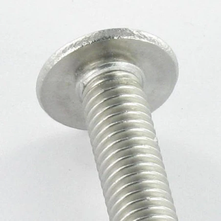 1 X Vis Métaux BHC (Tête Bombée Hexagonal Creux) Embase Collerette M6X20 Clé De 4 HC4 Inox A2 Noir 3 1 X Vis Métaux BHC (Tête Bombée Hexagonal Creux) Embase Collerette M6X20 Clé De 4 HC4 Inox A2 Noir – Image 3