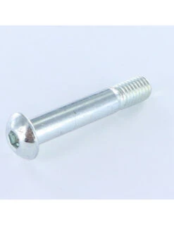 1 X Vis Métaux BHC (Tête Bombée Hexagonal Creux) M8X80 Filetage Partiel Classe 10.9 Clé De 5 HC5 Acier Zingué