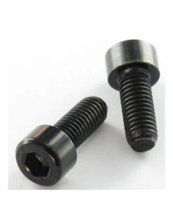 1 X Vis Métaux CHC BTR M7X25 Filetage Total Classe 10.9 Pas De 100 Acier Zingué Noir