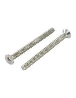 1 X Vis Métaux FHC Tête Fraisée Empreinte Hexagonale Creuse Clé De 2.5 HC2.5 M4X50 Filetage Total Inox A4