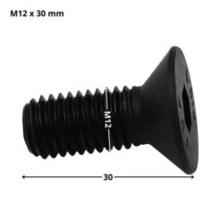 1 X Vis Métaux FHC Tête Fraisée Empreinte Hexagonale Creuse Clé De 8 HC8 M12X30 Filetage Total Classe 10.9 Acier Brut -Vis Express Magasin vis metaux fhc tete fraisee empreinte hexagonale creuse cle de 8 hc8 m12x30 filetage total classe 109 acier brut 3