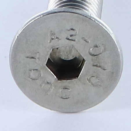 1 X Vis Métaux Inox A2 FHC Tête Fraisée Empreinte Hexagonale Creuse Clé De 6 HC6 M10X55 Filetage Total 2 1 X Vis Métaux Inox A2 FHC Tête Fraisée Empreinte Hexagonale Creuse Clé De 6 HC6 M10X55 Filetage Total – Image 2