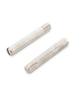 1 X Vis Métaux Sans Tête Fendue Bout Téton Plate Filetage Partiel M3X10 Filetée Sur 3.6 Acier