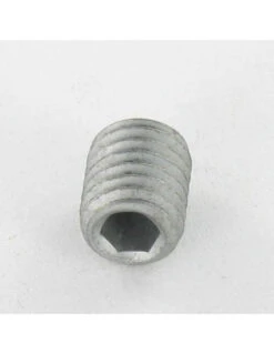 1 X Vis Métaux Sans Tête Six Pans Creux (sthc) Clé De 4 HC4 M8X10 Bout Cuvette Acier Brut Géomet 500A