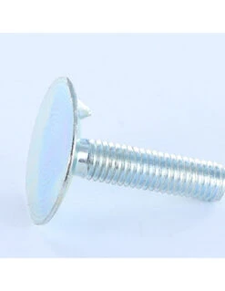 1 X Vis Métaux Tête Fraisée TF M8X30 Filetée Sur 20 2 PICOTS Acier Zingué Classe 6.8