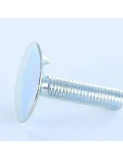 1 X Vis Métaux Tête Fraisée TF M8X35 Filetée Sur 25 2 PICOTS Acier Zingué