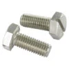 1 X Vis Métaux Tête Hexagonale TH Fendue Inox A2 M8X35