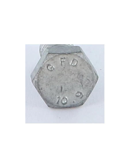 1 X Vis Métaux Tête Hexagonale TH M10X20 Classe 10.9 Dacromet 2 1 X Vis Métaux Tête Hexagonale TH M10X20 Classe 10.9 Dacromet – Image 2