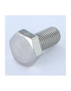 1 X Vis Métaux Tête Hexagonale TH M10X20 Pas Fin Pas De 125 Inox A2