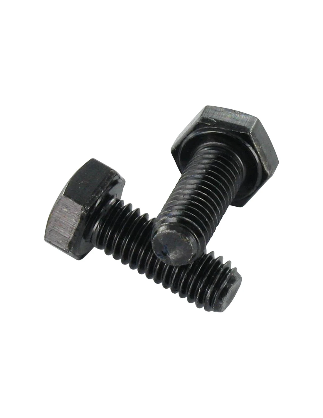 1 X Vis Métaux Tête Hexagonale TH M10X50 Classe 6.8 Acier Zingué Noir 1 1 X Vis Métaux Tête Hexagonale TH M10X50 Classe 6.8 Acier Zingué Noir