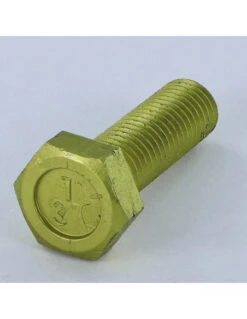 1 X Vis Métaux Tête Hexagonale TH M12X40 Aluminium