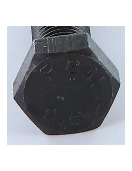 1 X Vis Métaux Tête Hexagonale TH M12X70 Classe 8.8 Acier Brut 2 1 X Vis Métaux Tête Hexagonale TH M12X70 Classe 8.8 Acier Brut – Image 2