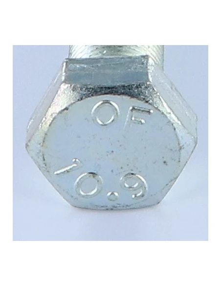 1 X Vis Métaux Tête Hexagonale TH M16X40 Classe 10.9 Filetage Total Pas Fin Pas De 150 Acier Zingué 3 1 X Vis Métaux Tête Hexagonale TH M16X40 Classe 10.9 Filetage Total Pas Fin Pas De 150 Acier Zingué – Image 3