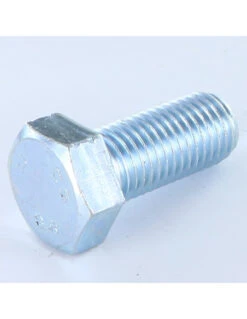 1 X Vis Métaux Tête Hexagonale TH M24X40 Classe 8.8 Acier Zingué