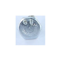 1 X Vis Métaux Tête Hexagonale TH M6X30 Classe 6.8 Acier Zingué