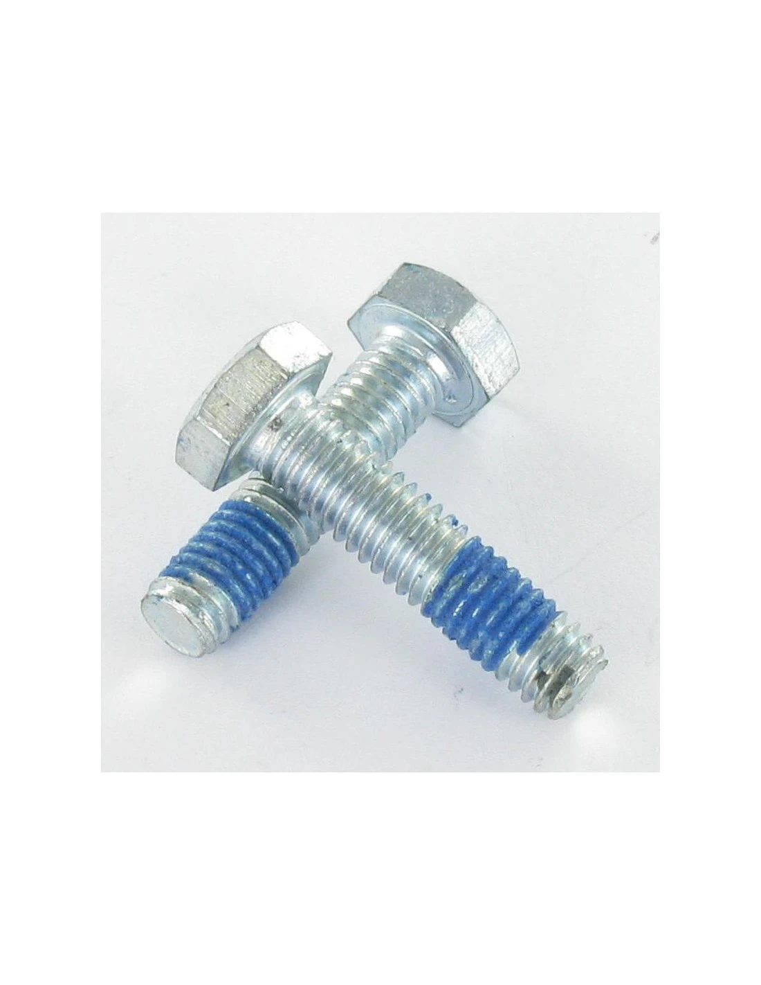 1 X Vis Métaux Tête Hexagonale TH M6X30 Classe 8.8 Acier Zingué Frein Filet 1 1 X Vis Métaux Tête Hexagonale TH M6X30 Classe 8.8 Acier Zingué Frein Filet