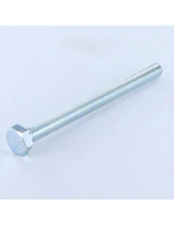 1 X Vis Métaux Tête Hexagonale TH M8X100 Classe 6.8 Acier Zingué