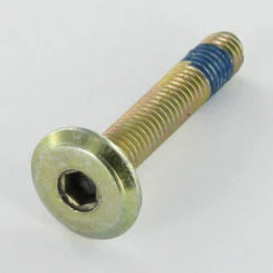 30 X Vis Métaux Tête Plate Clé De 4 HC4 M6X60 Frein Filet Bichromaté