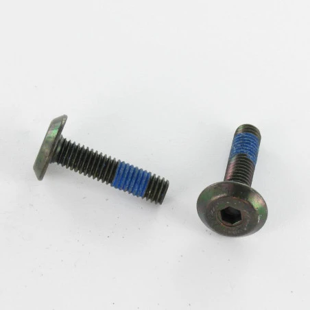 1 X Vis Métaux Tête Plate Clé De 4 HC4 M6X70 Frein Filet Tuflok Acier Zingué Noir 2 1 X Vis Métaux Tête Plate Clé De 4 HC4 M6X70 Frein Filet Tuflok Acier Zingué Noir – Image 2