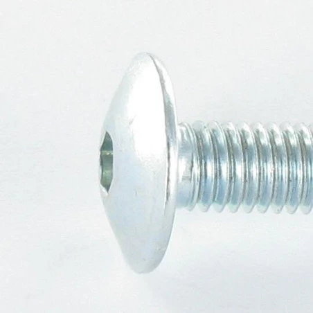 1 X Vis Poelier Tête Ronde Large Tête Ronde Large M6X55 Clé De 4 HC4 Acier Zingué 4 1 X Vis Poelier Tête Ronde Large Tête Ronde Large M6X55 Clé De 4 HC4 Acier Zingué – Image 4