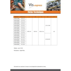 1 X Vis Tôle CHC BTR Clé De 5 HC5 5.5X16 Acier Zingué Blanc 9 1 X Vis Tôle CHC BTR Clé De 5 HC5 5.5X16 Acier Zingué Blanc -Vis Express Magasin vis tole chc btr cle de 5 hc5 55x16 acier zingue blanc 4