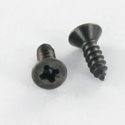 1 X Vis Tôle Inox A2 Noir Tête Fraisée TF Pozi 3.9X13