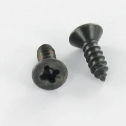 1 X Vis Tôle Inox A2 Tête Fraisée TF Pozi 4.8X38 Noir