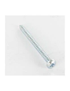 1 X VIS TOLE TETE CYLINDRIQUE BOMBEE LARGE POZI 3.9X13 ACIER NICKELE