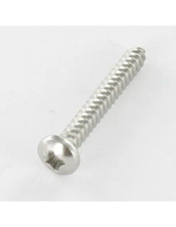 1 X Vis Tôle Tête Cylindrique Large TCL Pozi 6.3X22 Inox A4