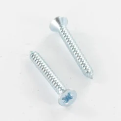 200 X Vis Tôle Tête Fraisée TF Pozi 2.9X6.5 Acier Zingué