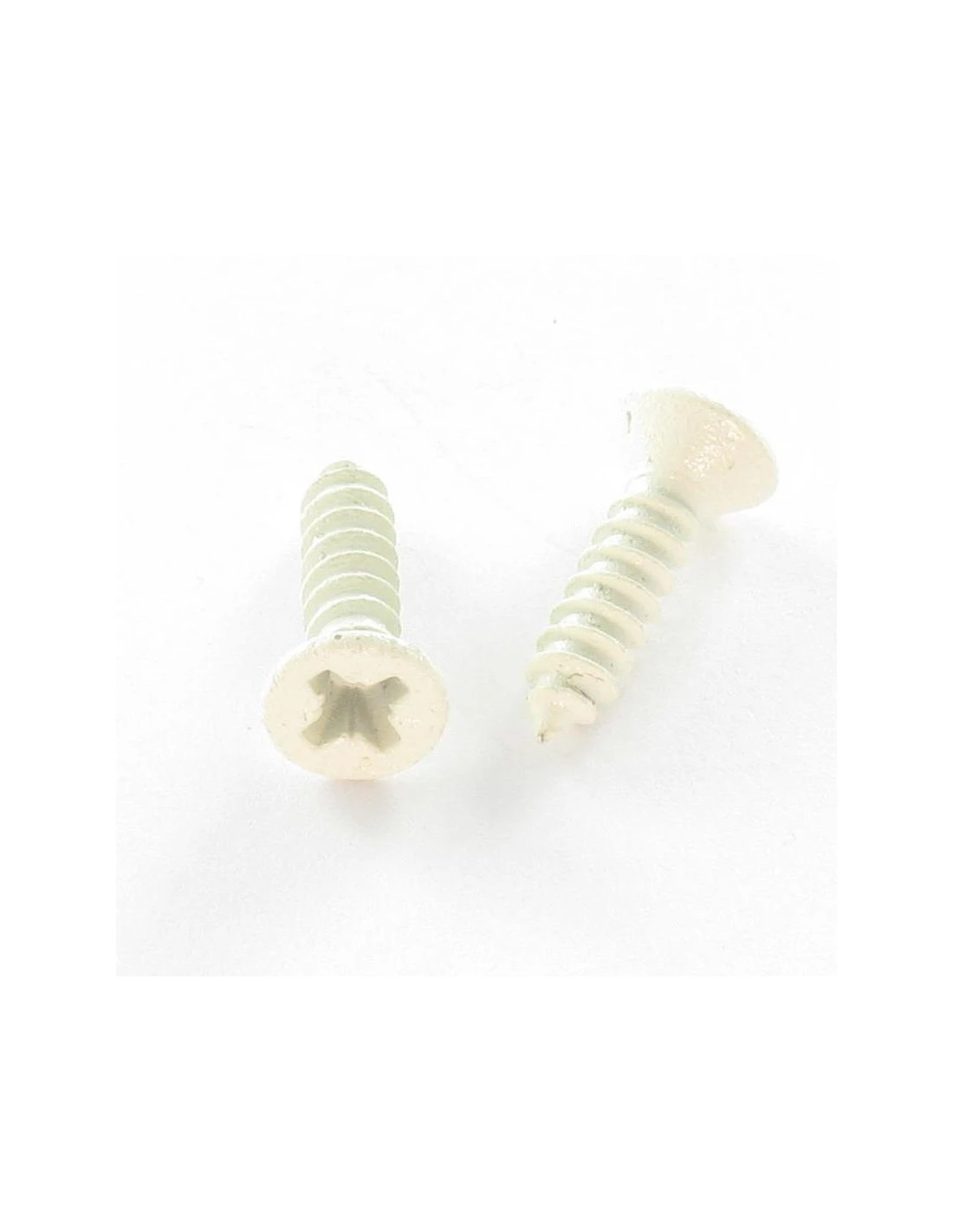 1 X Vis Tôle Tête Fraisée TF Pozi 2.9X9.5 Acier Zingué RAL9010 Blanc Pur 1 1 X Vis Tôle Tête Fraisée TF Pozi 2.9X9.5 Acier Zingué RAL9010 Blanc Pur